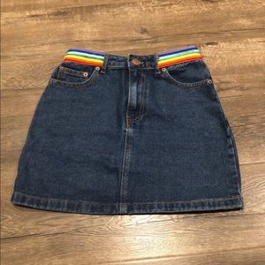 Forever 21 jean skirt